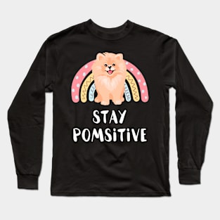 Positive Pomeranian Long Sleeve T-Shirt